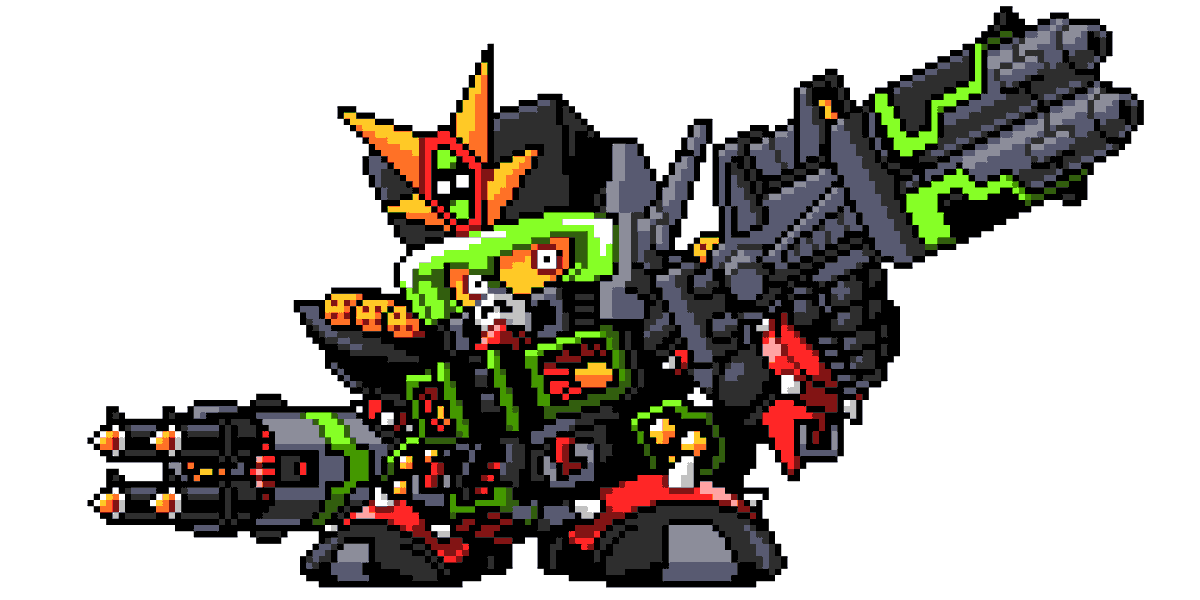 twotenky's tweet photo. タミサンガンダム
#ドット絵 #pixelart #SDガンダム https://t.co/z0x87ykgTm