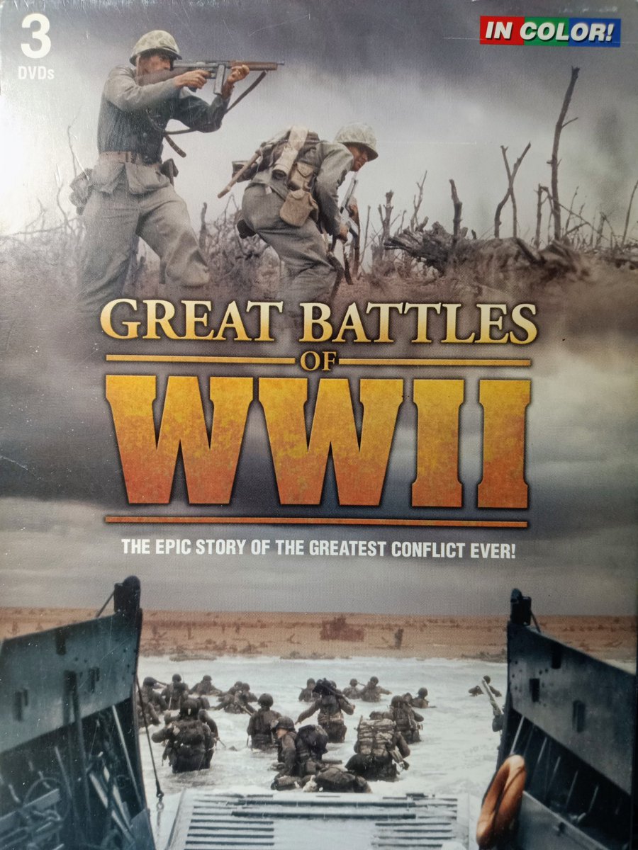 This great 3-disc DVD set displays 12 memorable battles from World