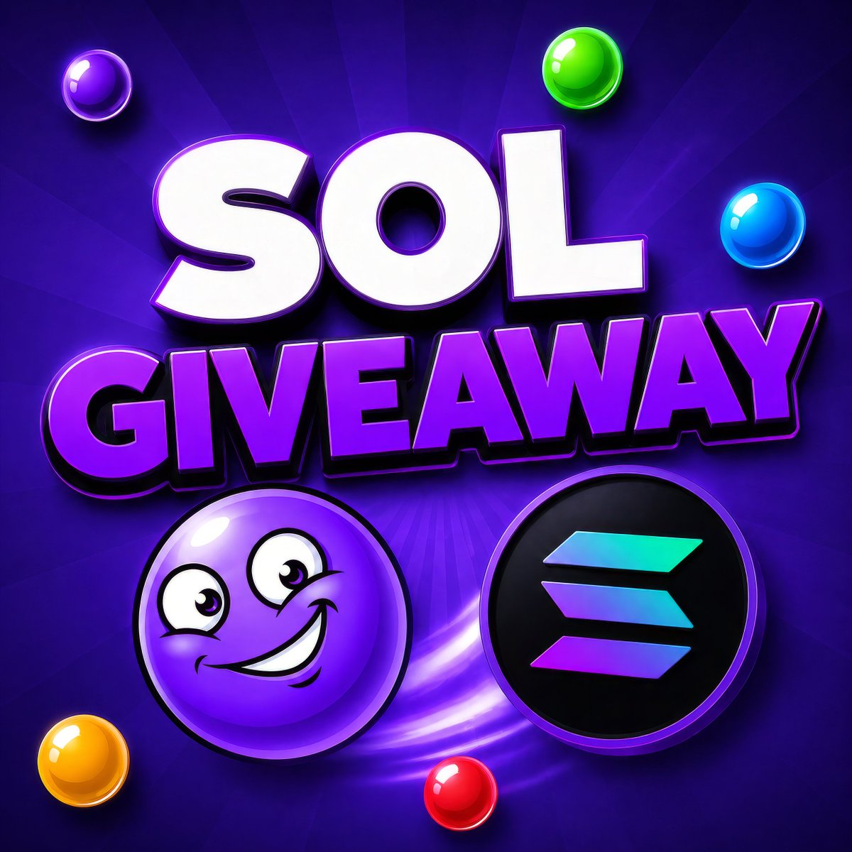 MarbloGames's tweet photo. Win 1 SOL 🚀💰
Easy to enter 👇

1️⃣ Like ❤️ + Repost 🔁 + Follow 👀
2️⃣ Sign up at https://t.co/4aJRf9Dua1 
3️⃣ Play 1 round of Marble Race 🎮🏁

That’s it ✅
🏆 Winner picked after the end of the month 📅
🍀 Good luck everyone!
#Solana #Giveaway #Crypto #PlayToEarn https://t.co/mgzZQlxNug