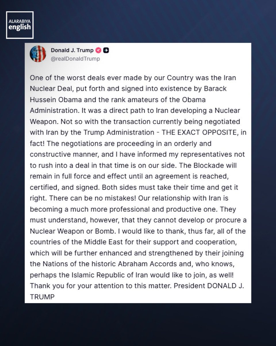Al Arabiya English tweet media