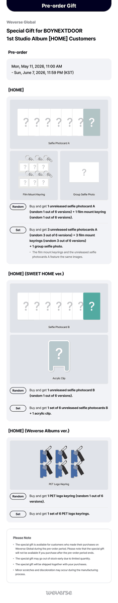 BabyBlueMyGo's tweet photo. [MYGO]
BOYNEXTDOOR 1st Studio Album HOME

Weverse POB : refer pic✅

💰 Standard ver RM82 Set RM238
SWEET HOME ver RM55 Set RM275
Weverse Albums ver RM50 Set RM210

RM8 WM/RM18 EM 

No 2nd Payment needed✅

DM to order
Due: 05/06/2026 

#pasarbnd #pasarbndmy  
#BabyBlue_GO https://t.co/URlouk5RuO