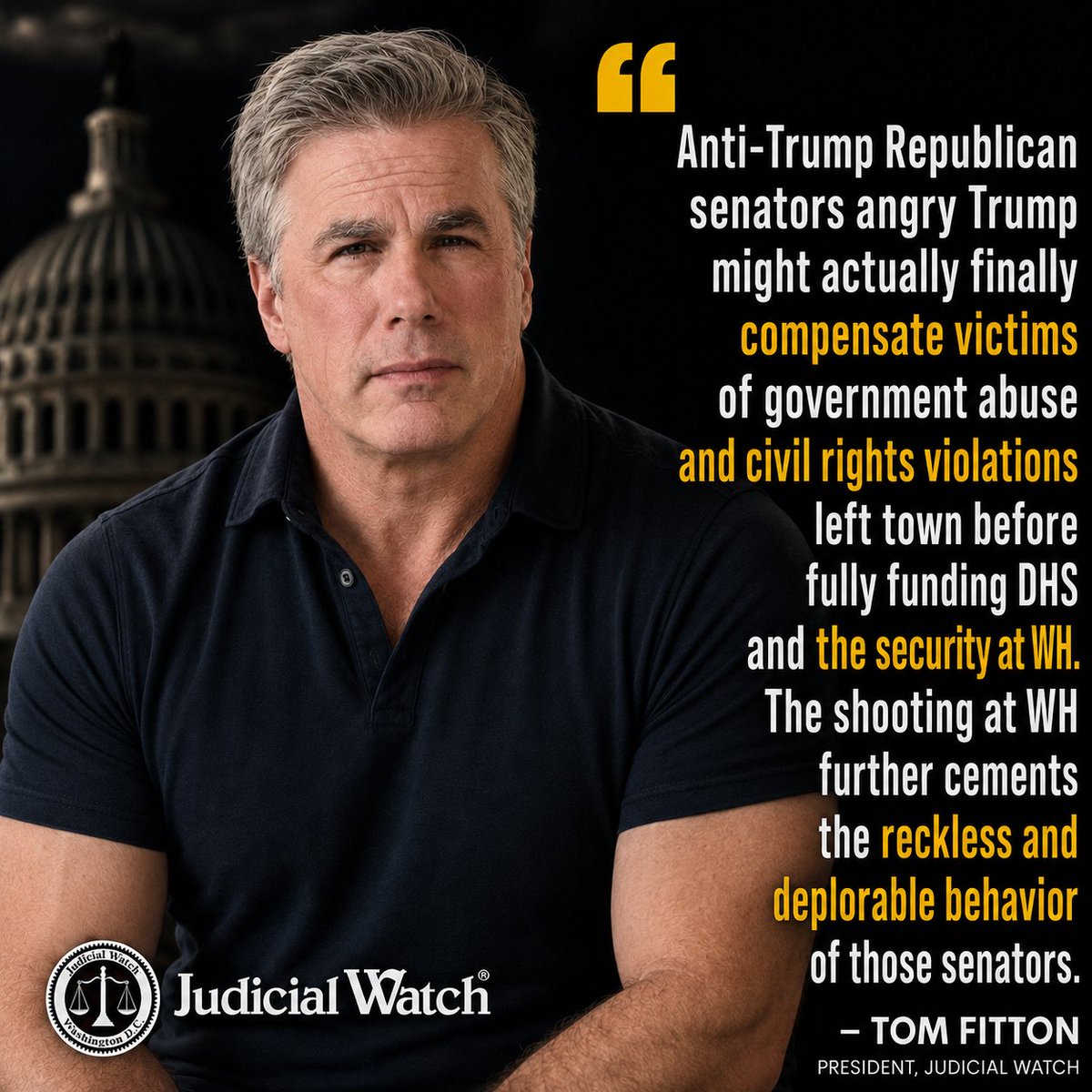 Tom Fitton tweet media