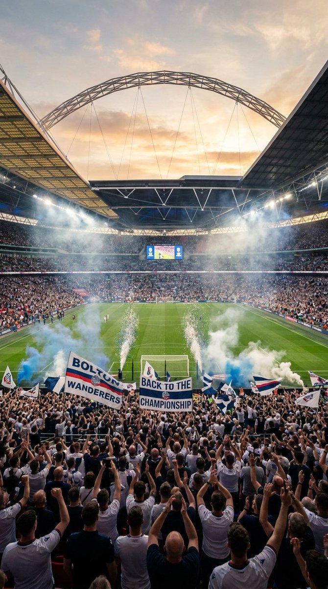 bolton_id's tweet photo. FULL TIME. 4-1 🤍⚪️

WELCOME BACK TO THE CHAMPIONSHIP.
BOLTON WANDERERS ARE BACK. https://t.co/3ktMTH0rFO
