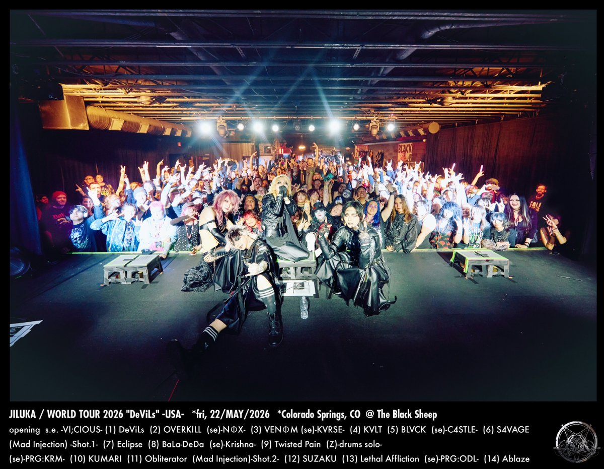 JILUKA LIVE #630】 WORLD TOUR 2026 