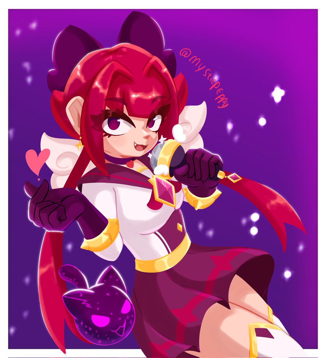 mysticpeppy's tweet photo. Starr Patrol Melodie

#Brawlstars #brawlstarsart https://t.co/KRHqBFfjSP