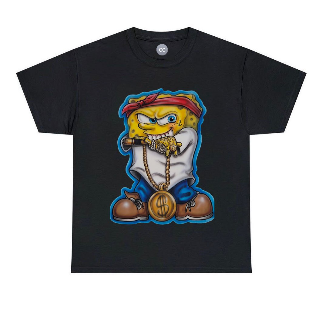custxmstudios's tweet photo. Gangbob t shirt https://t.co/QVykckEqfe