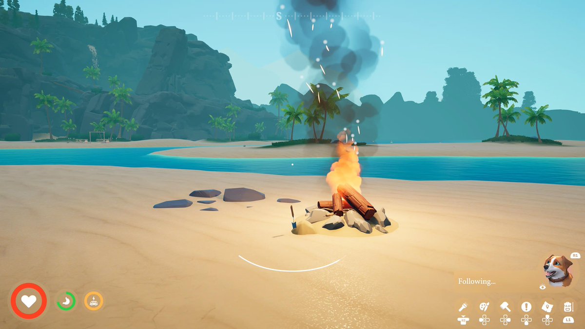 Onlysi91's tweet photo. @OutboundTheGame there’s a camp fire in map 2 which doesn’t count as found when lit. I’ve tried a number of times now and it isn’t completing. 

Screenshots below: https://t.co/tTwjs9qjkR