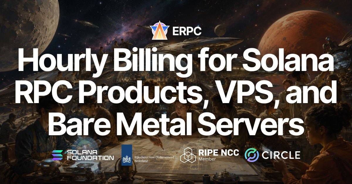 ERPC: Enhanced Solana RPC tweet media