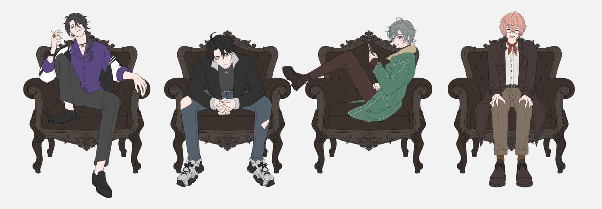 kitaki00's tweet photo. Y4T4だん描きたいなって🙆‍♀️
下塗りまで https://t.co/kLWo5Q7ytn