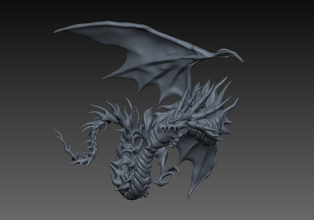 KTR2980's tweet photo. 久しぶりに進捗。　#zbrush #バハムートラグーン ＃自作フィギュア https://t.co/mvcCXhfMwD