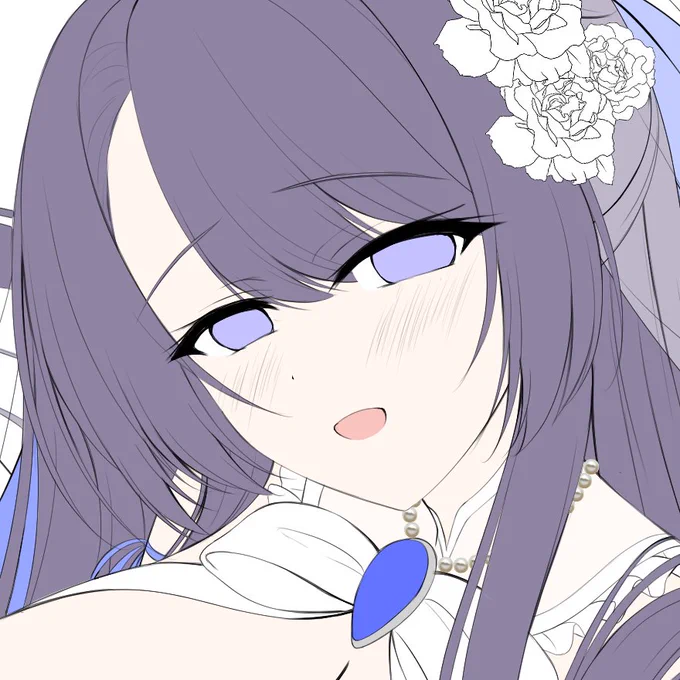 たまには黒髪も悪くないかも?