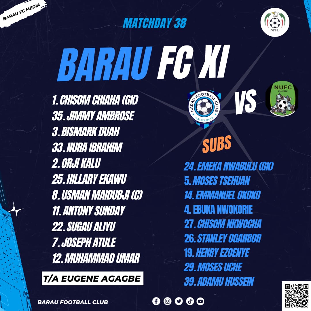 Barau Football Club tweet media