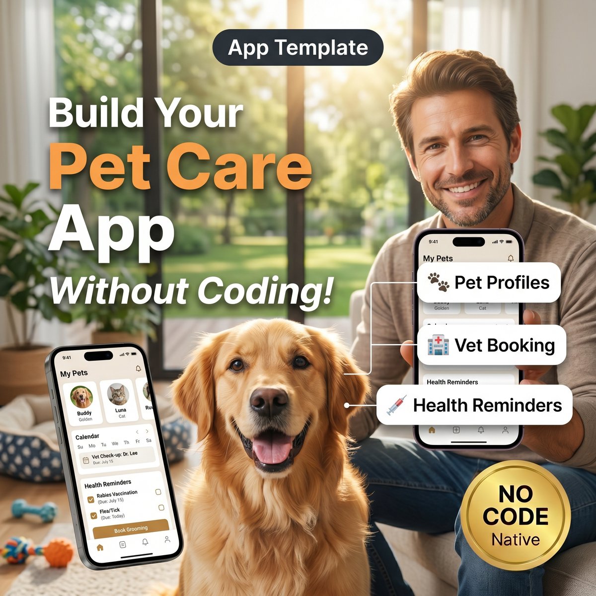 nandboxapp's tweet photo. Pet owners are the most loyal clients
you'll ever have. πΎ
Give them an app they'll use every day.
β
Pet Profiles
β
Vet Booking
β
Health Reminders
No code. No developers.
π¨ $19.99 first month β limited time.
https://t.co/tKkpjiqg52
#PetCareApp #NoCode #VetApp
#AppBuilder #BuildYourApp #NativeApp