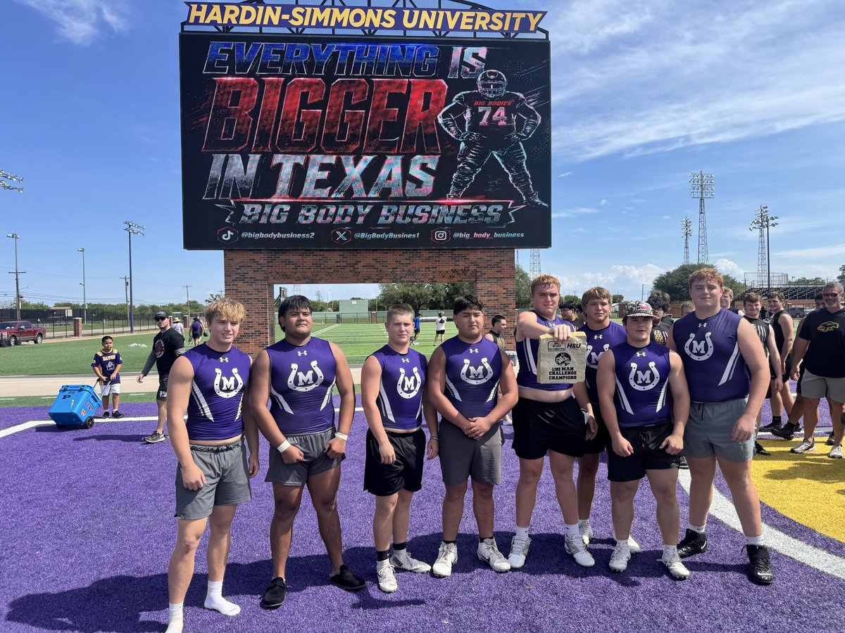 Hudson_C2028's tweet photo. Had a great day at the HSU LineMEN Challenge. #StateQualified https://t.co/6r7vOB36B2