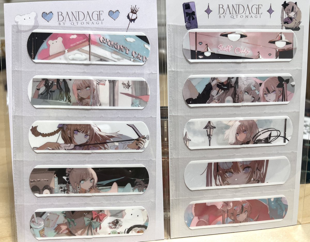 fumigla11's tweet photo. 怪我はしたくないけれど
旧都なぎ(@QTONAGI )さんの絆創膏は早く使いたくはある https://t.co/xS4fXZIMYn