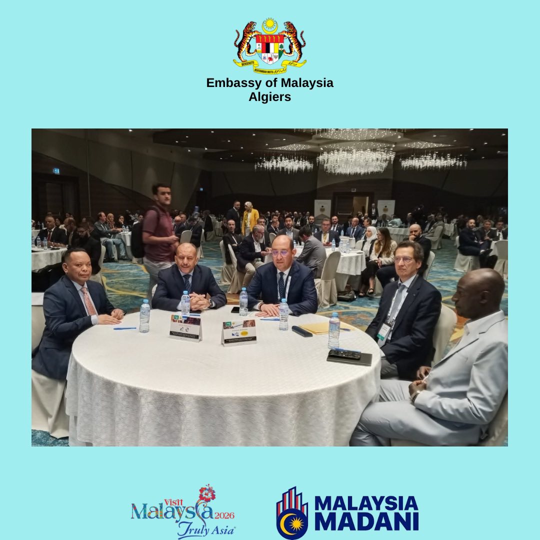 MYEmbAlgiers's tweet photo. HE Amb Datuk @rizanymazlan joined industry leaders at the First EAGE/ALNAFT Workshop to explore new investment opportunities in the West Mediterranean Offshore Frontier Basin.

@MalaysiaMFA 
@tokmatn9 
@lukanisman 
@amran_zin https://t.co/s1kGGdZzQE