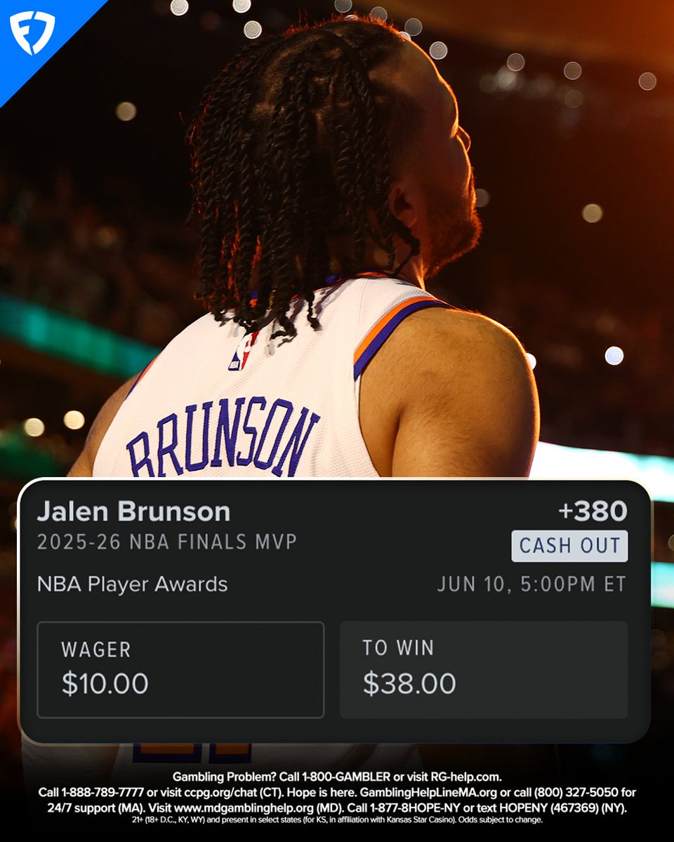 FanDuel Sportsbook tweet media