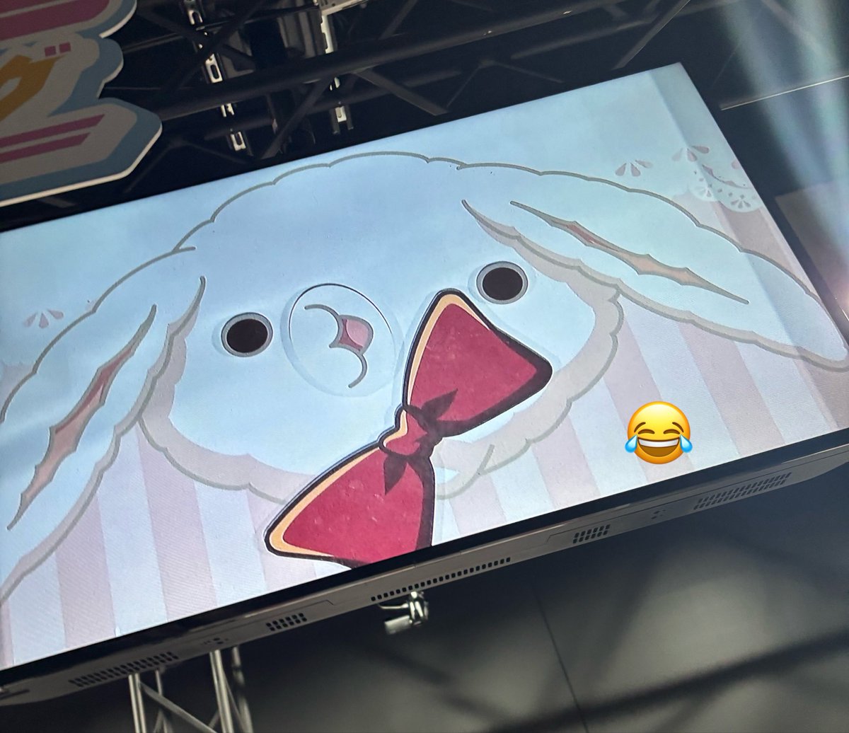 k_takerun's tweet photo. 私のEXPOハイライト、きなこの福笑い、スタッフさんに「今日イチ可愛い」お墨付きもらったこと!!!!😂
#アイナナEXPO2026
#DECENNIUM https://t.co/SVjeEJd5K1