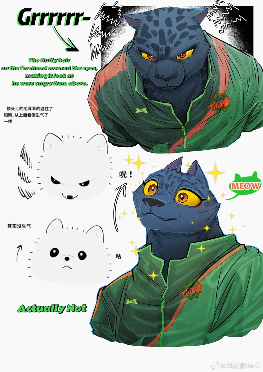 马宏的笔盖.💖💚 tweet media
