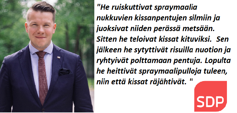 Kommentoija tweet media