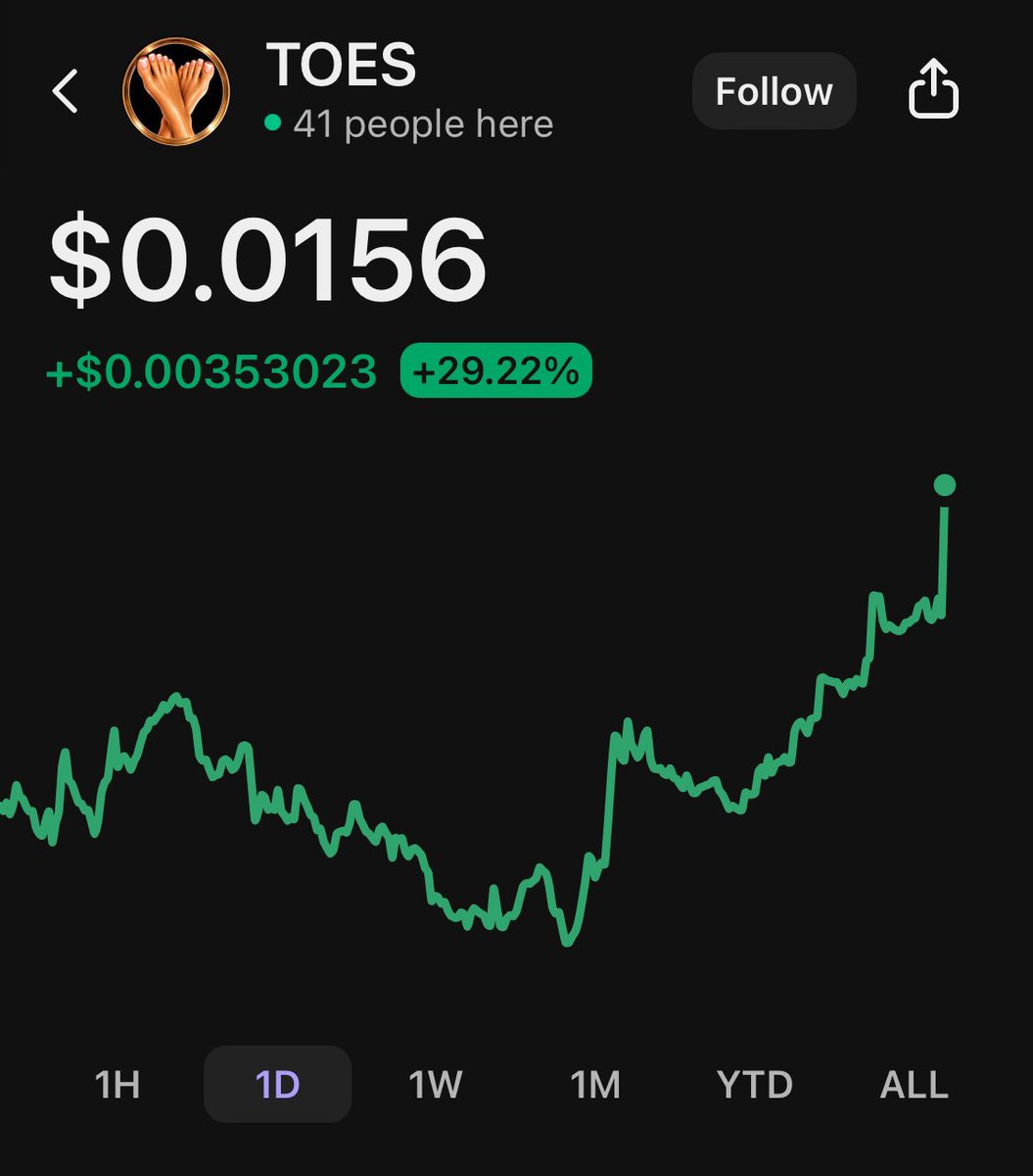 DinkyPC's tweet photo. 1m-15m in under 96 hours.

$TOES does it differently.

30m next.

@ToesCoinSOL

6ehEcTMCc85aNF4x9CWx8HuvWGhxQtvKdhKVf2HDpump https://t.co/GVdm9xQ7de