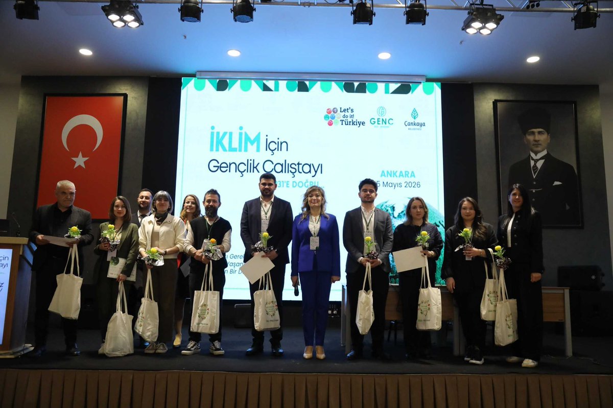 eGLankara's tweet photo. Our director, Prof. Dr. Emre Keskin, took part in the “Youth for Climate Workshop: Towards COP31”, organized by Çankaya Municipality and Let’s Do It Türkiye, contributing to discussions on climate action, sustainability, biodiversity, and youth engagement. 🌍🌱 https://t.co/X6A0bOOiZi