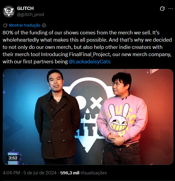 Portal Glitch Brasil tweet media
