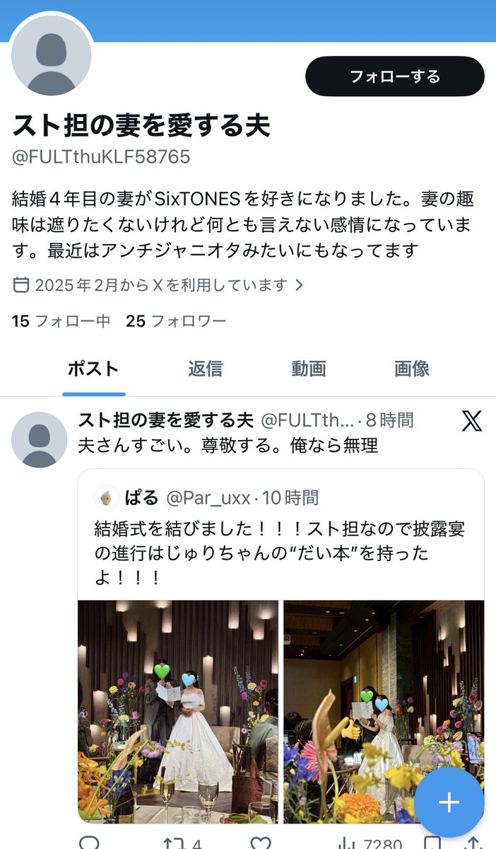 ST_candy_'s tweet photo. 妻がSixTONESに夢中で見向きもされないから他人の幸せなツイートに水差すのダサ https://t.co/XjrQsrvMaB