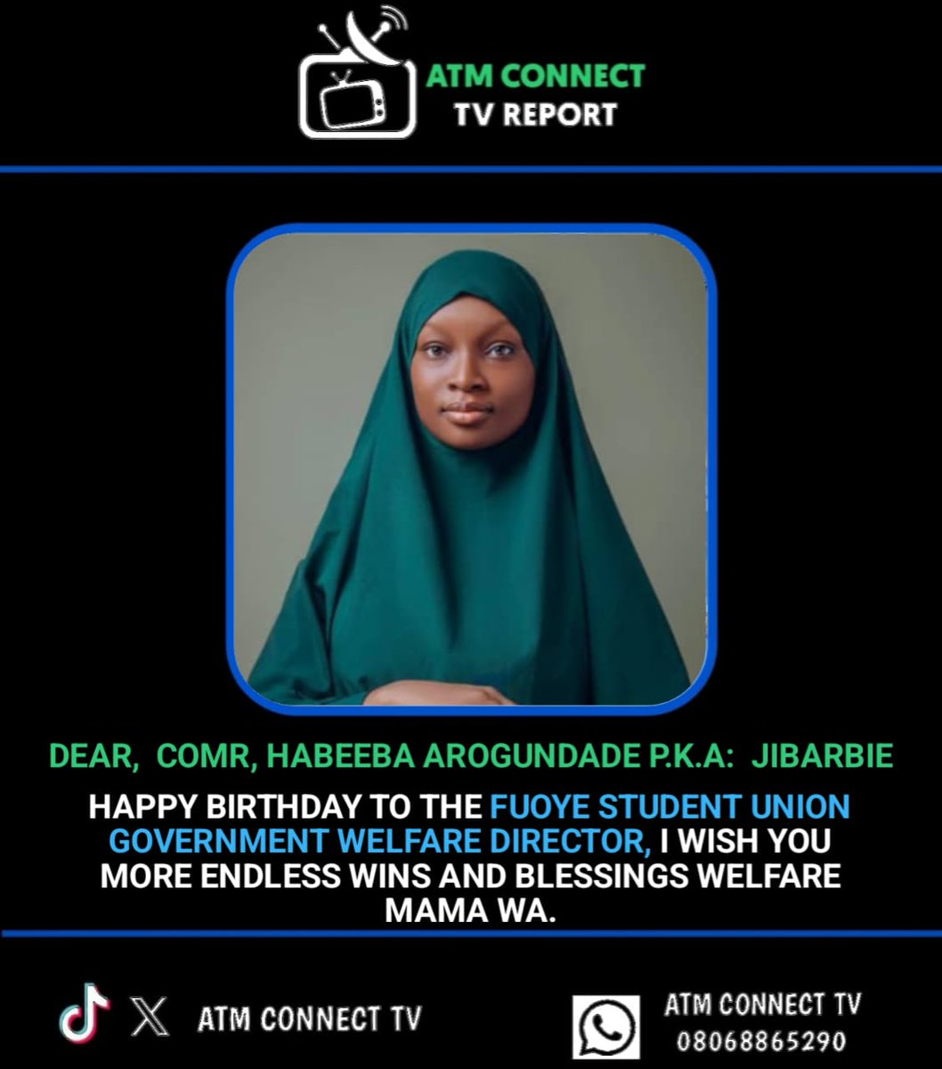 ATM CONNECT TV GBOGBO FUOYE ✍️ tweet media