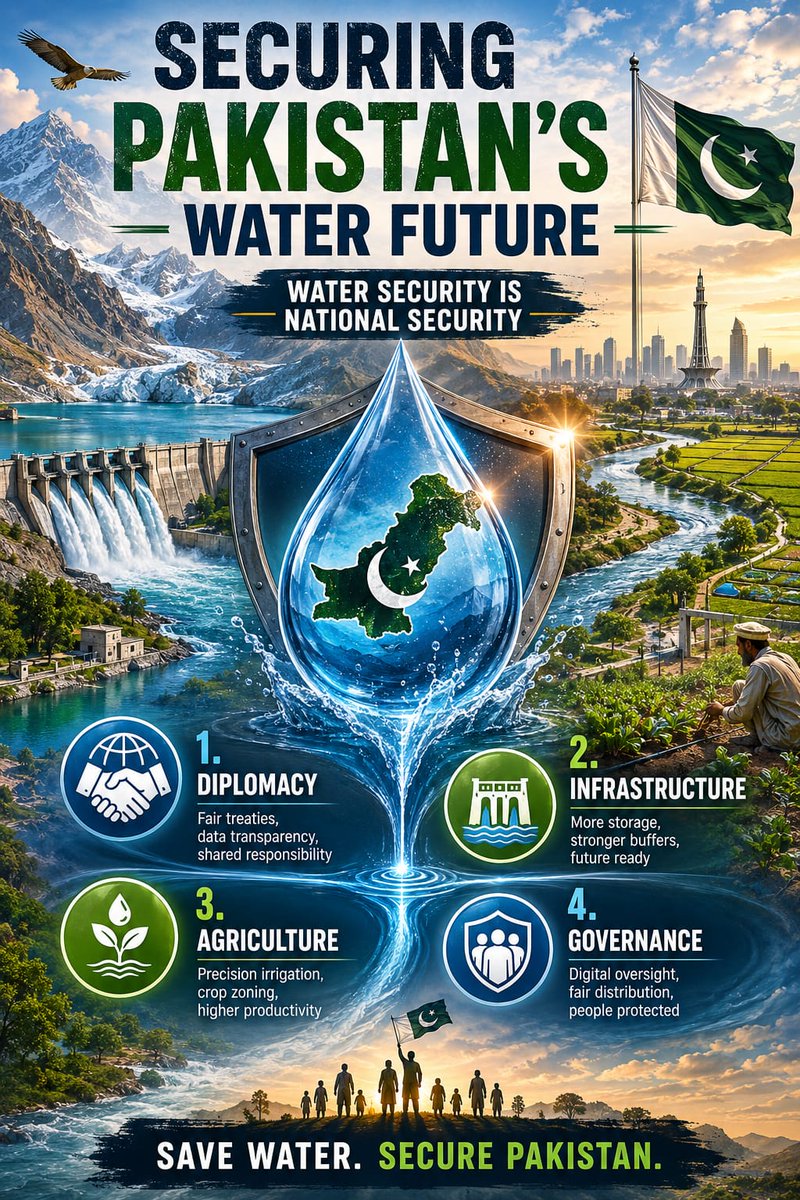 Aqqssaa12's tweet photo. Climate change is increasing uncertainty in river flow patterns. #ClimateChange #IndusBasin
#IWT_WaterSecurity 
#IWT_NationalSecurity 
#IWT_HydrologicalResilience https://t.co/BvlpzsU9Ek