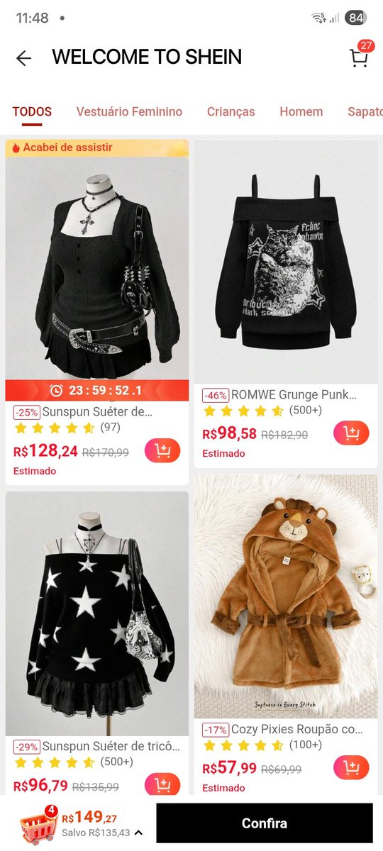 euLaura0's tweet photo. Saudade quando as roupas da shein eram baratinhas https://t.co/3Wpm7zz1Q9