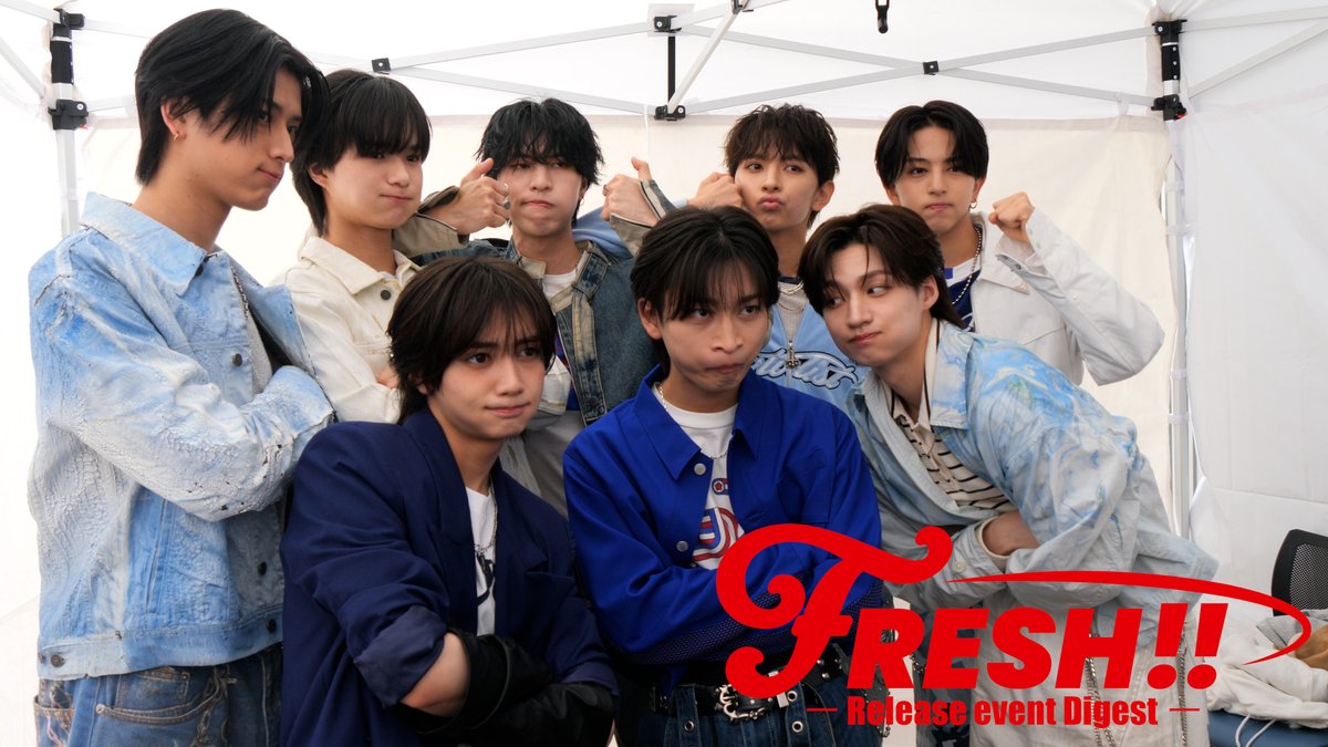 ICEx_official's tweet photo. 📓ICEx 日記📓

5月23日・24日
🦷2ndアルバム『FRESH!!』🪥
リリースイベント”FRESHシェイク!!”
in 阪急西宮ガーデンズ・イオンモール堺鉄砲町
https://t.co/rJuduoWNn6

#歯磨き #FRESH
#COOLer #リリースイベント https://t.co/H15DfcyrC9