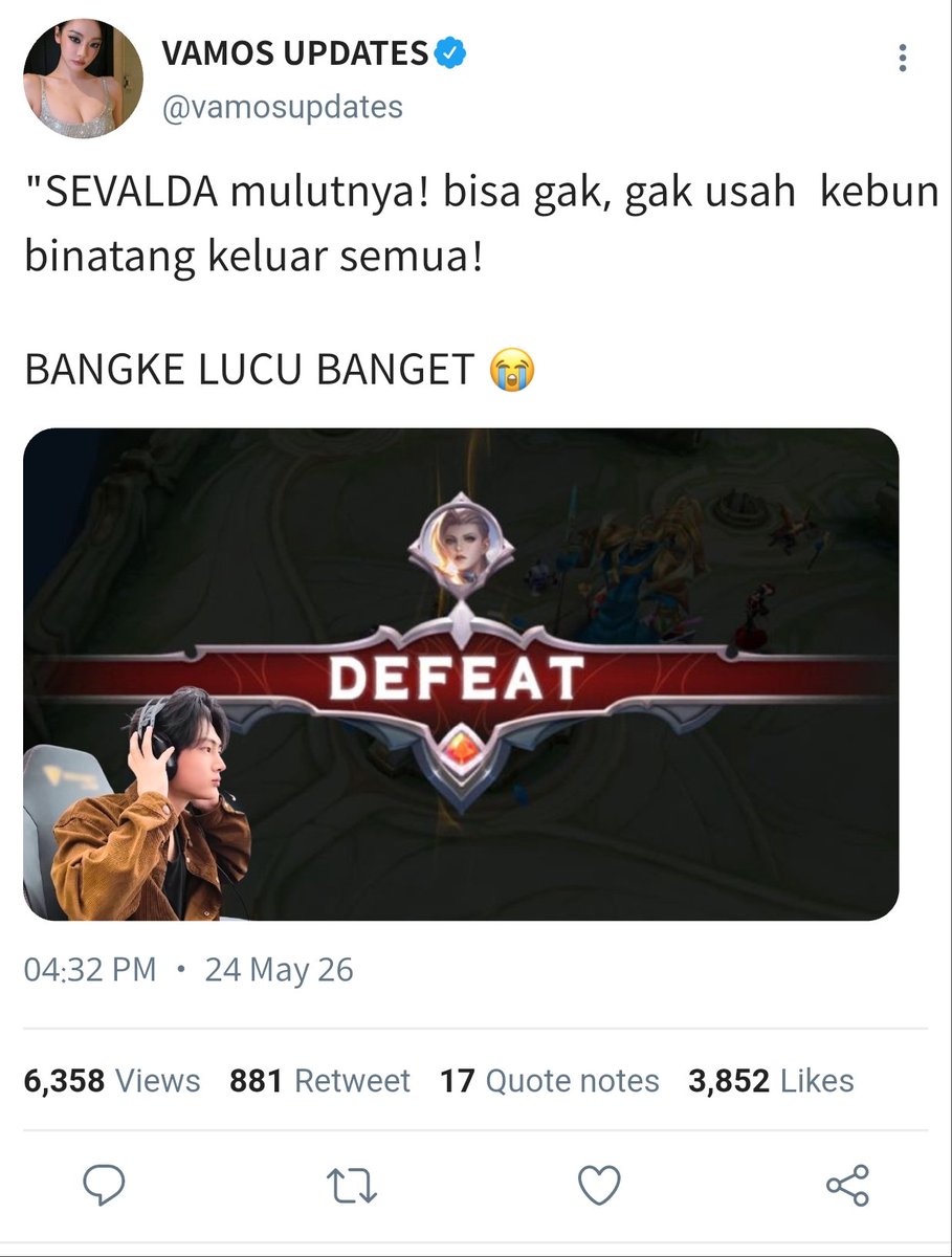 L A tweet media