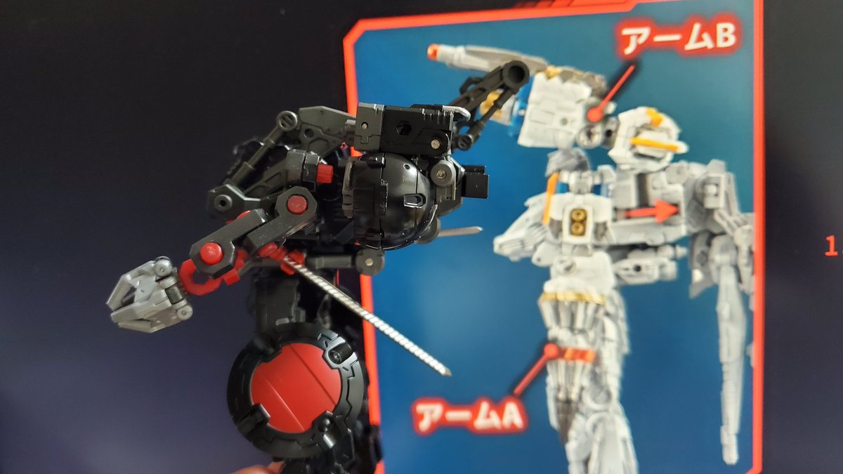 NonanHD's tweet photo. #ダイアクロン
ガンマに
アグレスのパーツと
ブロッカーズのジョイントで
アームチェンジ機構を追加！
イロイロ派生できそう！ https://t.co/gEbu1wPVDI