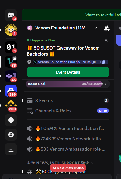 Fiangapri's tweet photo. @Venom_network_ nice giveaway , i joined discord

0:b324b1f1210a86ba4a7cdbd41ee7b1a94c3cfce7921d1cc08a08b51a41a84c83 https://t.co/ABMTlUGpHa