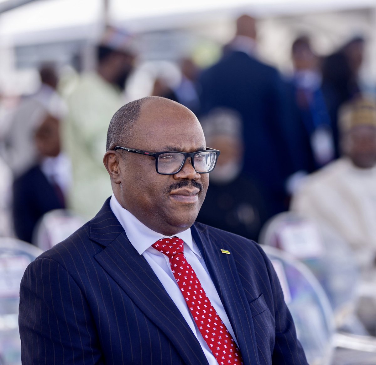 PrimatureRwanda's tweet photo. Today in Cotonou, Prime Minister Nsengiyumva joined leaders from across Africa and beyond for the swearing-in ceremony of the President-elect of the Republic of Benin, Romuald Wadagni @WadagniRomuald, who begins a seven-year term.
------------------------
Uyu munsi i Cotonou, Minisitiri w’Intebe Nsengiyumva yifatanyije n'abandi Bayobozi baturutse hirya no hino muri Afurika no mu bindi bihugu mu muhango w’irahira rya Perezida watowe wa Repubulika ya Benin, Romuald Wadagni, watangiye manda y'imyaka irindwi.
