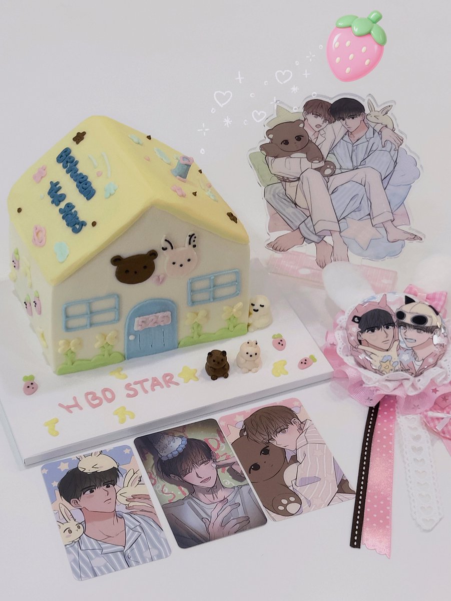 aldedjsns's tweet photo. 𝙱𝚎𝚝𝚠𝚎𝚎𝚗 𝚝𝚑𝚎 𝚜𝚝𝚊𝚛𝚜⋰˚☆

🌟0525🌟별이의 생일! ミ☆ 별아 생일 축하해!🌟 운이와 함께 있을 하우스를 생각하며 맞춤형 케이크로 축하하고, 뒤에서 운별을 흐뭇하게 바라보는 스리 작가님도 함께!

#별과별사이
#별별사
@ss_ri___ https://t.co/2ObjPfsDAB