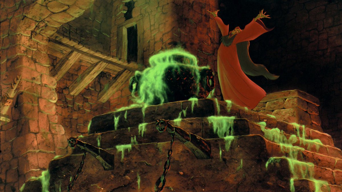 domesticmothman's tweet photo. The Black Cauldron (1985) https://t.co/4qAJqwvXfJ