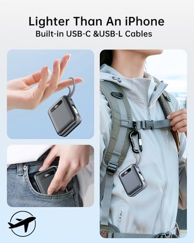 LordOfDiscounts's tweet photo. 🔥Low Stock! Ultra Mini Portable Charger Power Bank with Built-in Cables, now $11.99 via Amazon

✌️ Clip $8 Off Coupon

✅ Use code 6Q8GJHYG at checkout

🔗 - https://t.co/zuL2JAuRBW https://t.co/e2zLilW1aZ