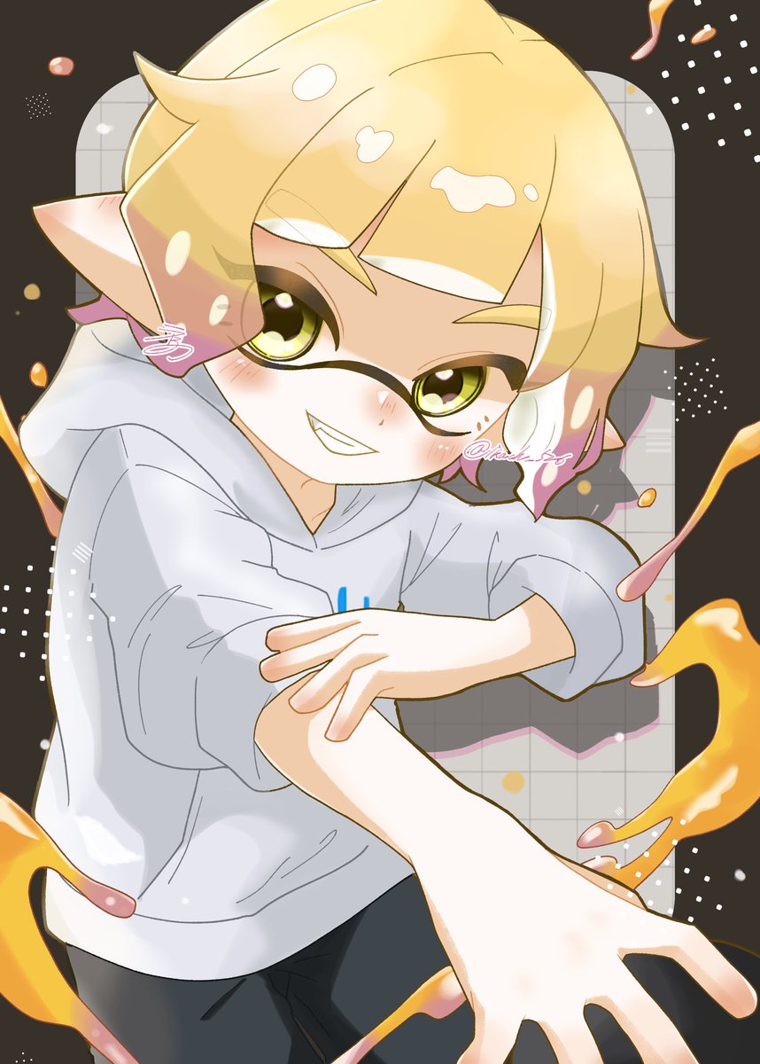 ikach_526's tweet photo. スプケ27にて頒布の蒼雲ちゃんのイラスト本
「BLUE etc. Special」に寄稿させて頂いたイラストになります〜！
ライア。はリツくんを寄稿させていただきました💛 https://t.co/DlscCGOvCD