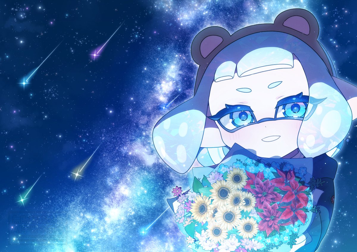 spht_aomo's tweet photo. スプケ27で頒布したイラスト本の中身と、寄稿組の皆様にお渡ししたお礼イラスト✍️ https://t.co/uS7f8BgeJd