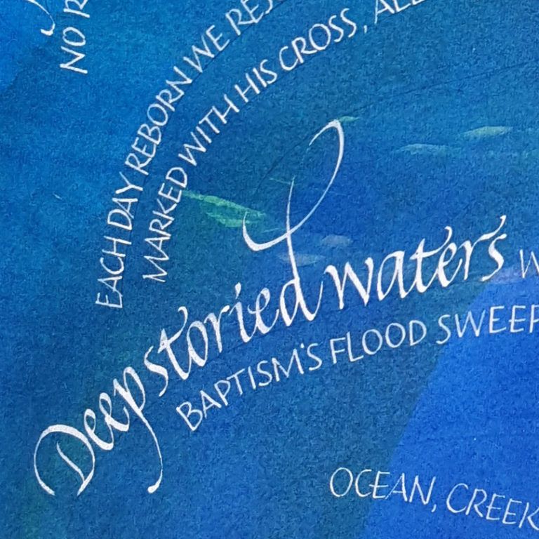 Image_Journal's tweet photo. Wishing you a blessed Pentecost.
The Image Staff &amp; Board

Image: Laura R. Norton (artist) and Paul E. Hoffman (lyricist). "No Deeper Well" (detail), 2019. https://t.co/x9G8FLUWOx https://t.co/EKjA9Hieex
