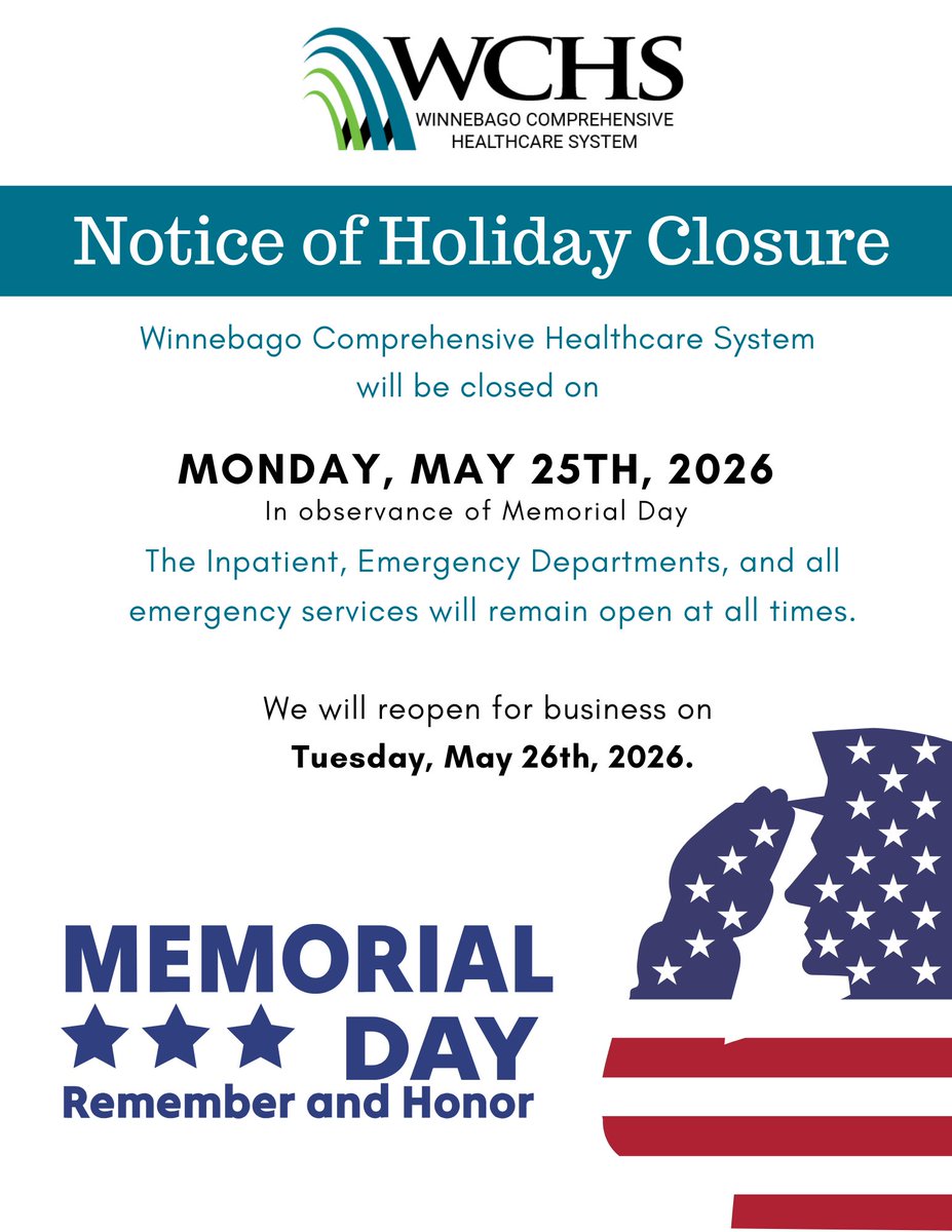 Winnebago Comprehensive Healthcare System tweet media