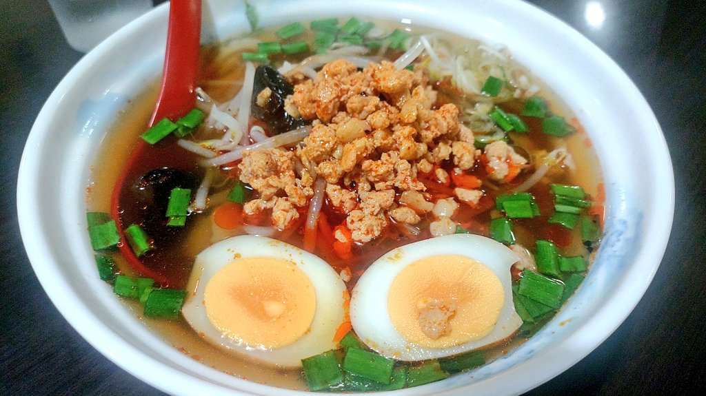 playtortoise's tweet photo. しごおわ外食中華飯！
田原で刀削麺食べれるの知らんかったw
そして美味い♪
麻婆天津飯もウマー♪ https://t.co/MTR9TvevBC