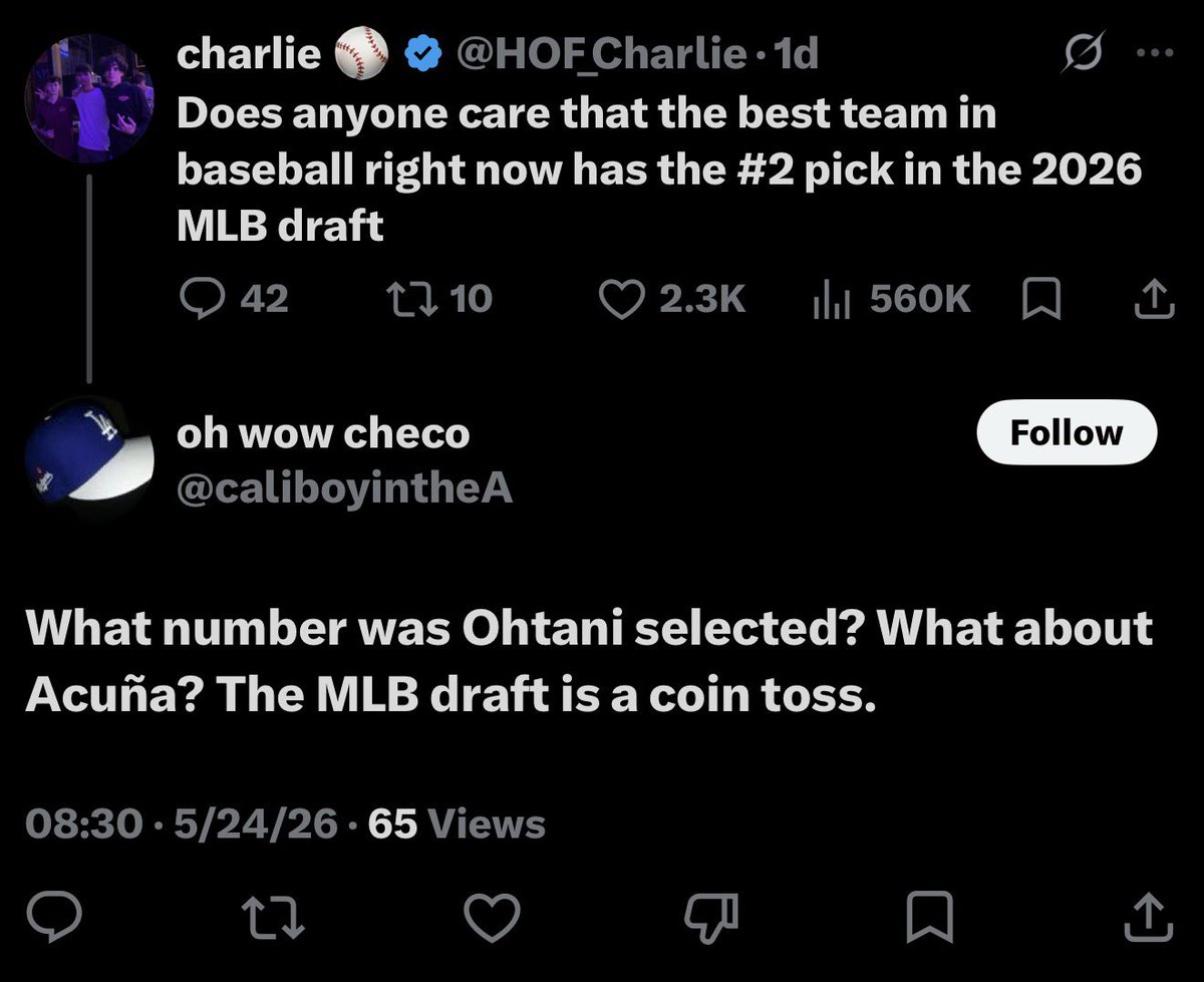 charlie ⚾️ tweet media