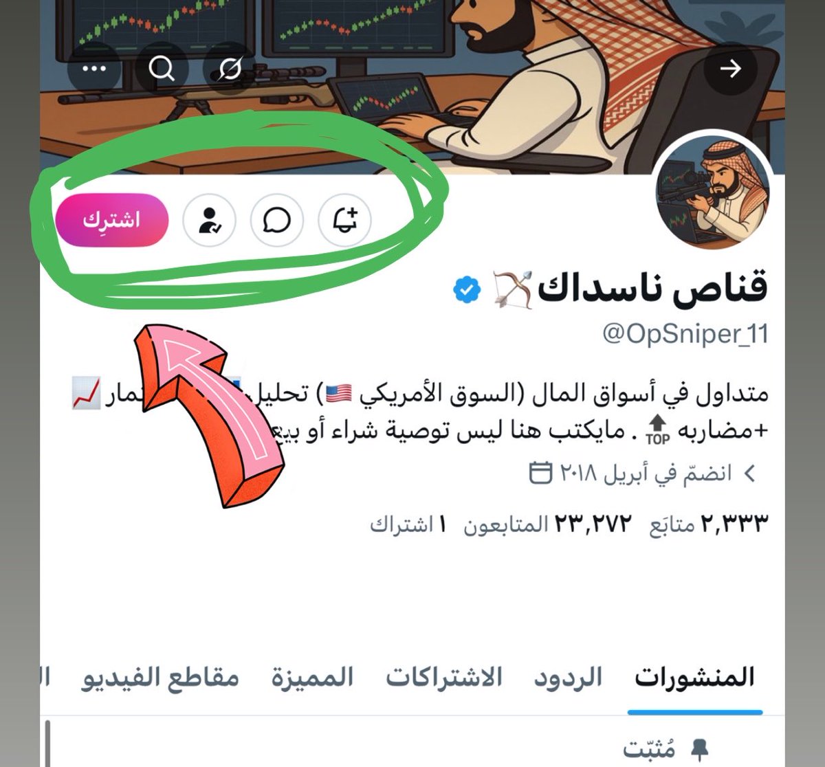 قناص ناسداك🏹 tweet media