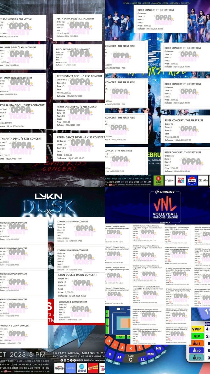 Oppaticket l รับกดบัตร tweet media