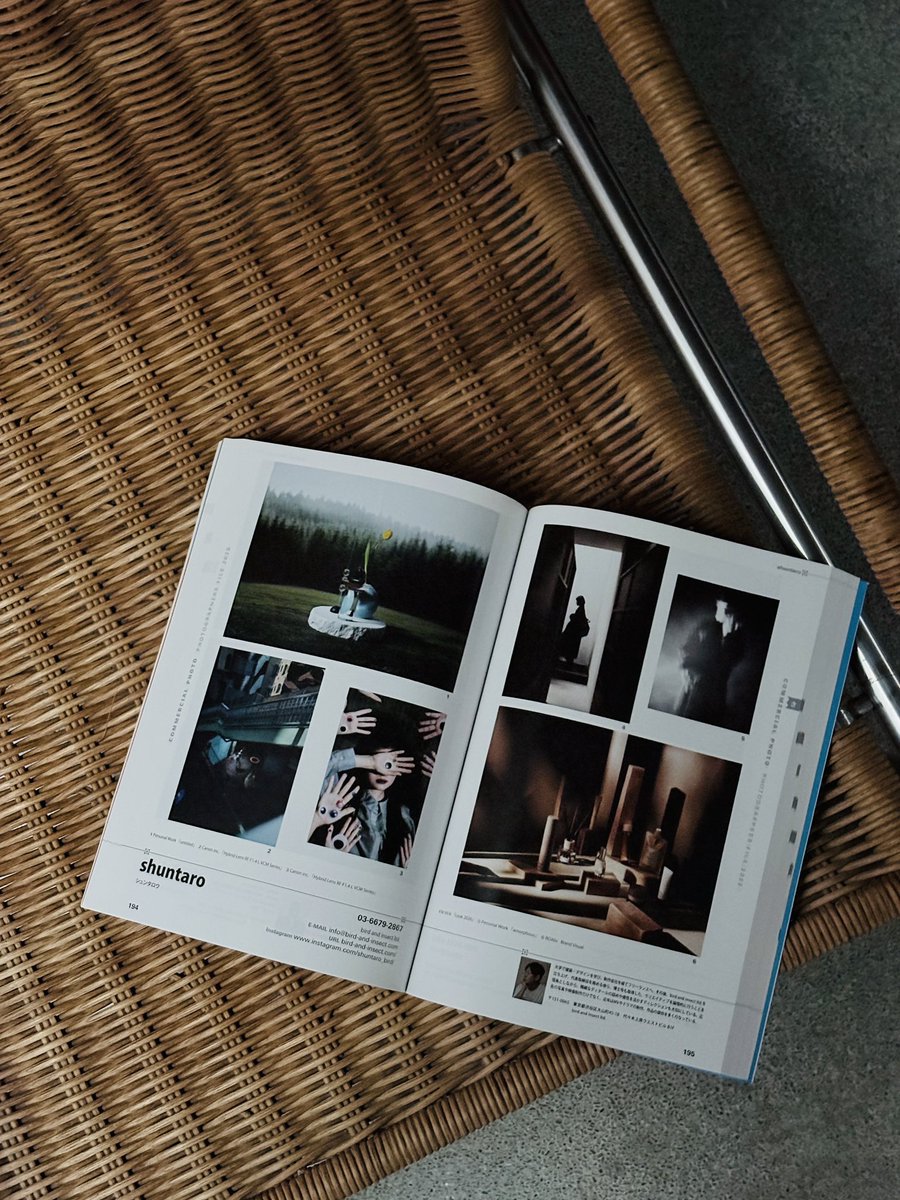 BirdShuntaro's tweet photo. 先日発売されました「PHOTOGRAPHERS FILE 2026」に今年も掲載していただきました！
去年はムービーのディレクターが多かったですが、今年は写真にまた興味が戻ってきてるので、また1年頑張りたいと思います。 https://t.co/vbMFU4zxL7
