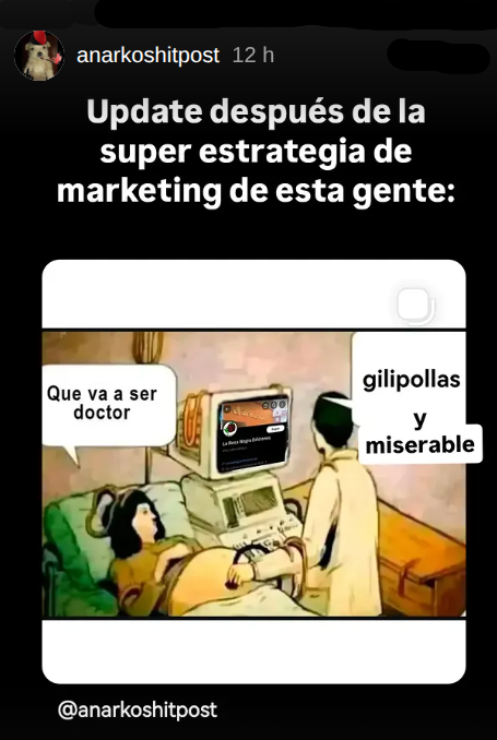 aveslinaros's tweet photo. @anarcoshitpost dando en el clavo https://t.co/l2jimQIA8F