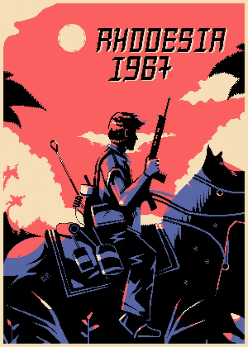 Rhodesia 1967 #pixelart